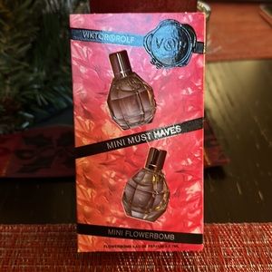 NEW Flowerbomb minis 2x7ml Eau de parfum